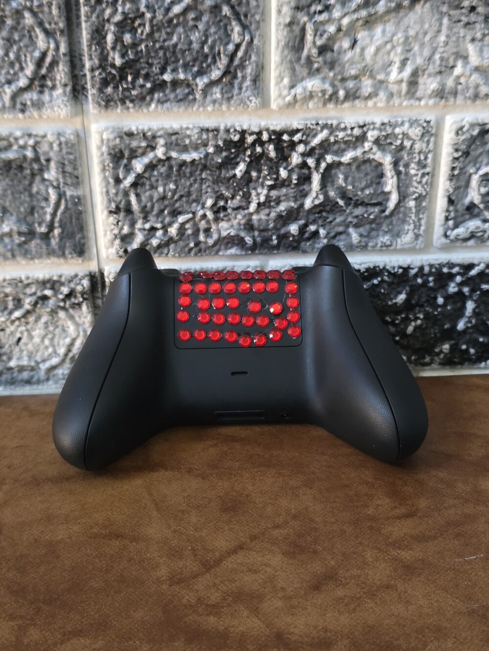 Xbox Customize Wireless Video Game Controller with Red Accent